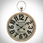 Antique De Paris Clock // Industrial Art Clock