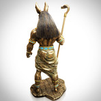 Egyptian God Anubis // Cast Bronze Statue