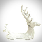 Deer Head // Cast Iron Bottle Display Stand