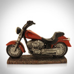 Harley-Davidson Motorcycle // Bottle Display Stand