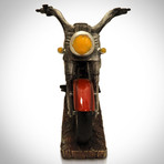 Harley-Davidson Motorcycle // Bottle Display Stand