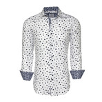 Lewis Abstract Button-Up Shirt // White (2XL)