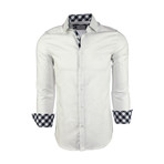 Ethan Linen Button-Up Shirt // White (M)