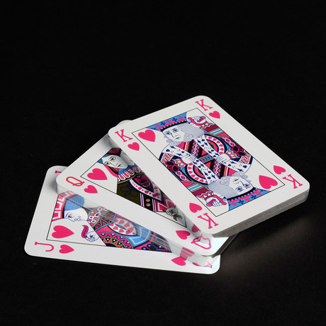 Playing Cards // Single Deck Hot Pink