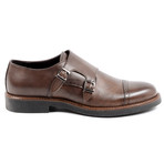 Kurt Monk Strap Shoe // Mud (US: 8.5)