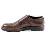 Kurt Monk Strap Shoe // Mud (US: 8.5)