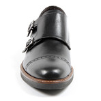 Kurt Monk Strap Shoe // Black (US: 9)