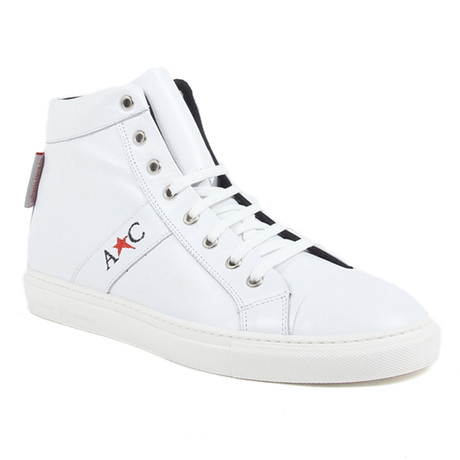 High Top Sneaker // White (US: 7)