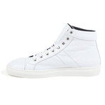 High Top Sneaker // White (US: 9)