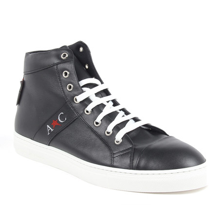 High Top Sneaker // Black (US: 7)