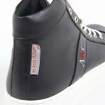 High Top Sneaker // Black (US: 8)