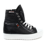 High Top Sneaker // Black (US: 8)