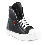 High Top Sneaker // Black (US: 8)
