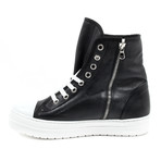 High Top Sneaker // Black (US: 8)