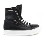 High Top Sneaker // Black (US: 10.5)