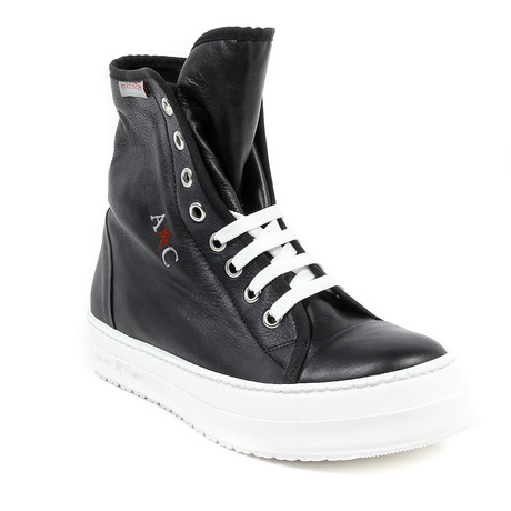 High Top Sneaker // Black (US: 7)