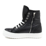 High Top Sneaker // Black (US: 10.5)
