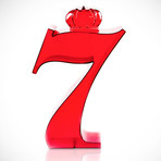 Seagram's 7 Crown Whiskey // Vintage Bar-Back Display