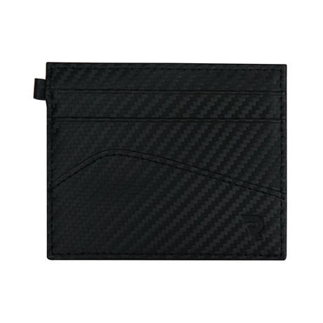 Zero 2 Slim Card Wallet // Carbon Fiber Leather