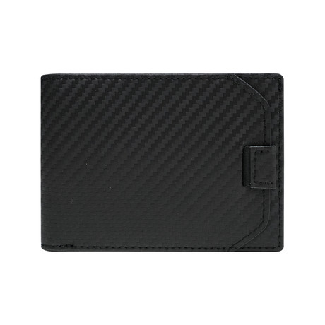 Zero 2 Slim Bi-Fold Wallet // Carbon Fiber Leather