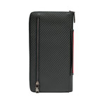 Zero 2 Slim Travel Wallet // Carbon Fiber Leather