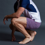 Engine Ocean Swim Trunk // Blue + Red (30)