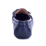 Borda Leather Moccasins // Blue (Euro: 39)