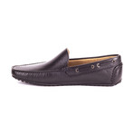 Boris Leather Moccasins // Brown (Euro: 46)