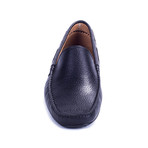 Boris Leather Moccasins // Blue II (Euro: 39)