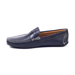 Burton Leather Moccasins // Blue (Euro: 43)