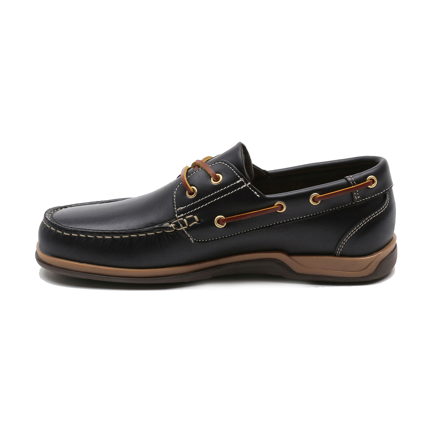 Colina Leather Boat Shoes // Blue (Euro 39) Ortiz & Reed Touch of