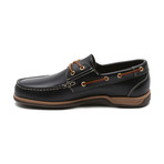 Colina Leather Boat Shoes // Blue (Euro: 39)