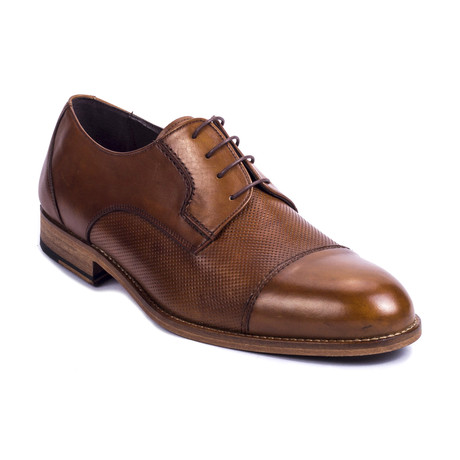 Lantano Leather Derby // Light Brown (Euro: 39)