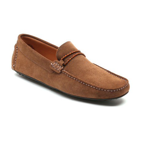 Sarlem Suede Moccasins // Brown (Euro: 39)