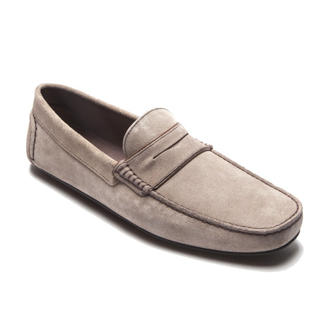 Sigurd Suede Moccasins // Grey (Euro: 39)