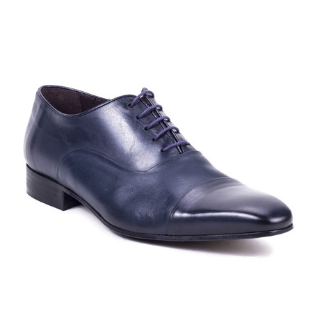 Valerio Leather Oxford // Blue (Euro: 39)