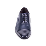 Valerio Leather Oxford // Blue (Euro: 45)