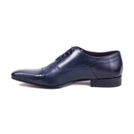 Valerio Leather Oxford // Blue (Euro: 45)