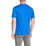 Crew Neck Solid T-Shirt // Royal (S)