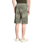 Printed Short // Olive (XL)