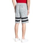 Splatter Paint Short // Grey (S)