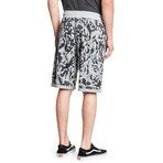 Camo Short With Side Pockets // Grey (L)