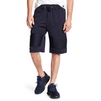 Solid Short With Two Sides Pockets // Navy (S)