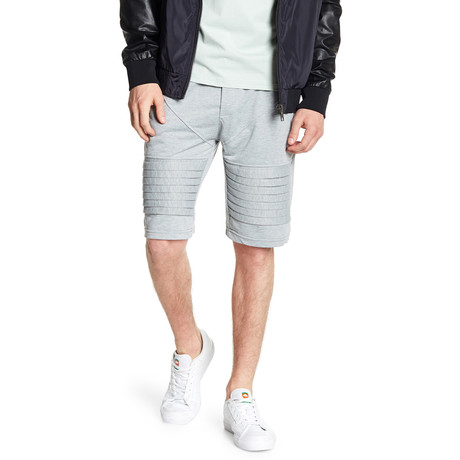 Solid Short With Two Sides Pockets // Grey (S)