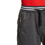 Zipper Pockets Solid Short // Dark Grey (S)