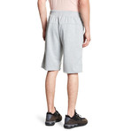 Solid Zipper Pockets Short // Grey (S)