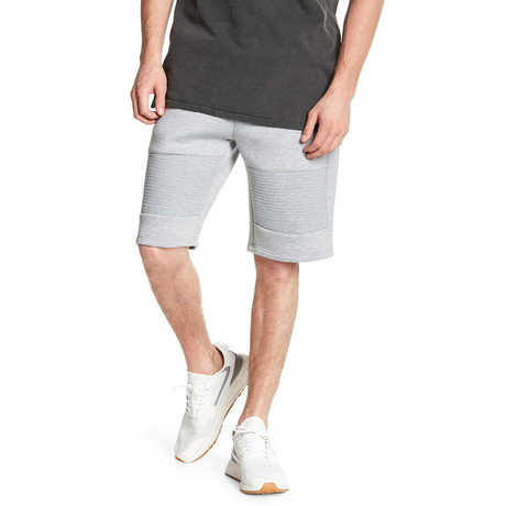 Modern Zipper Pockets Short // Grey (S)