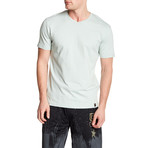 V-Neck Solid T-Shirt // Sage (M)