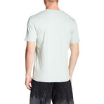 V-Neck Solid T-Shirt // Sage (M)