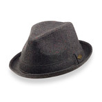 Rebel Fedora // Charcoal (M)